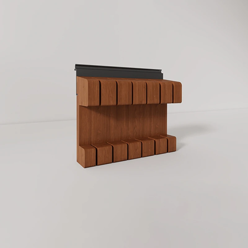 Wooden Magnetic Knife Holder Wall